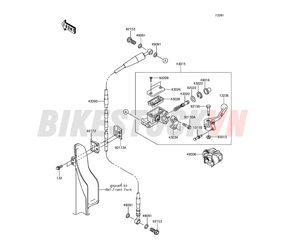 CHASSIS FRONT MASTER CYLINDER