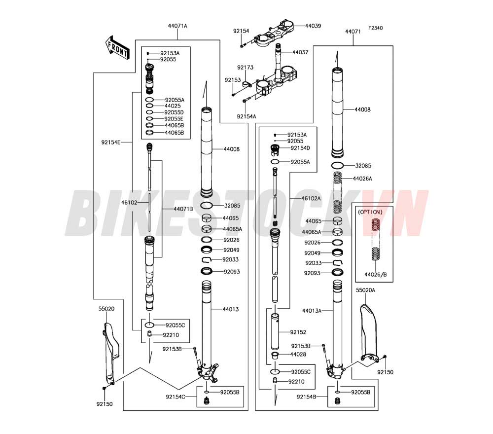 CHASSIS FRONT FORK