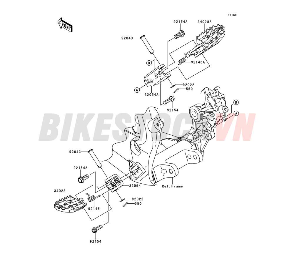 CHASSIS FOOTRESTS