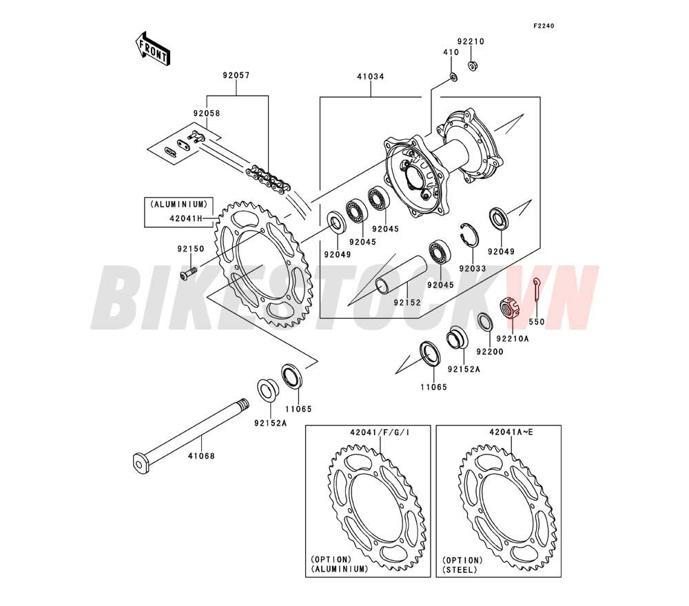 CHASSIS REAR HUB