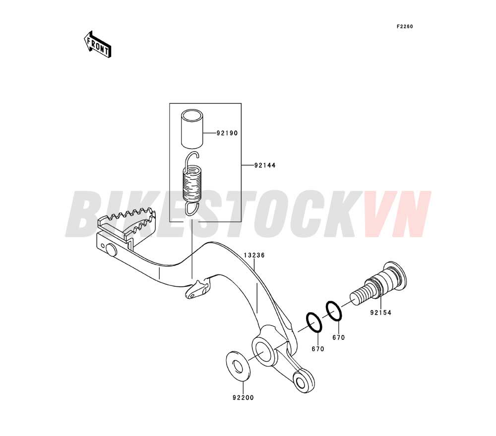 CHASSSIS BRAKE PEDAL