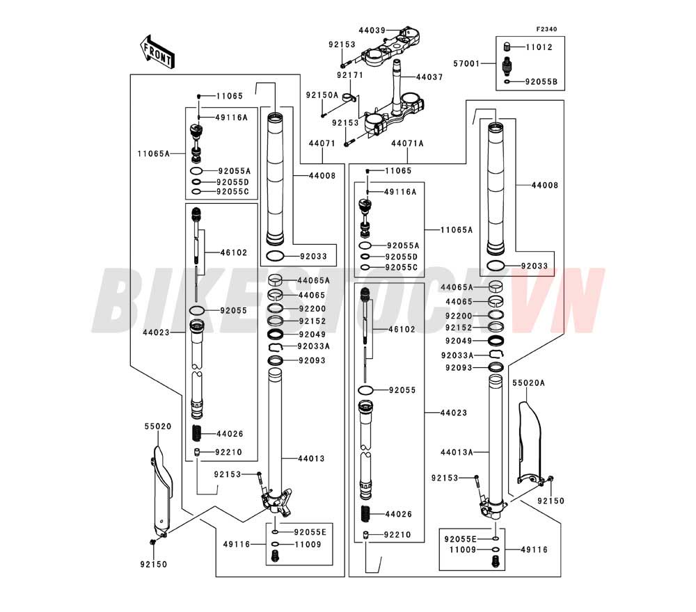 CHASSIS FRONT FORK