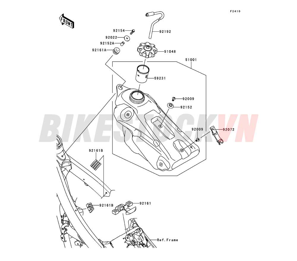 CHASSIS FUEL TANK