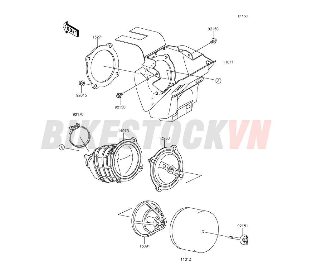 ENGINE AIR CLEANER