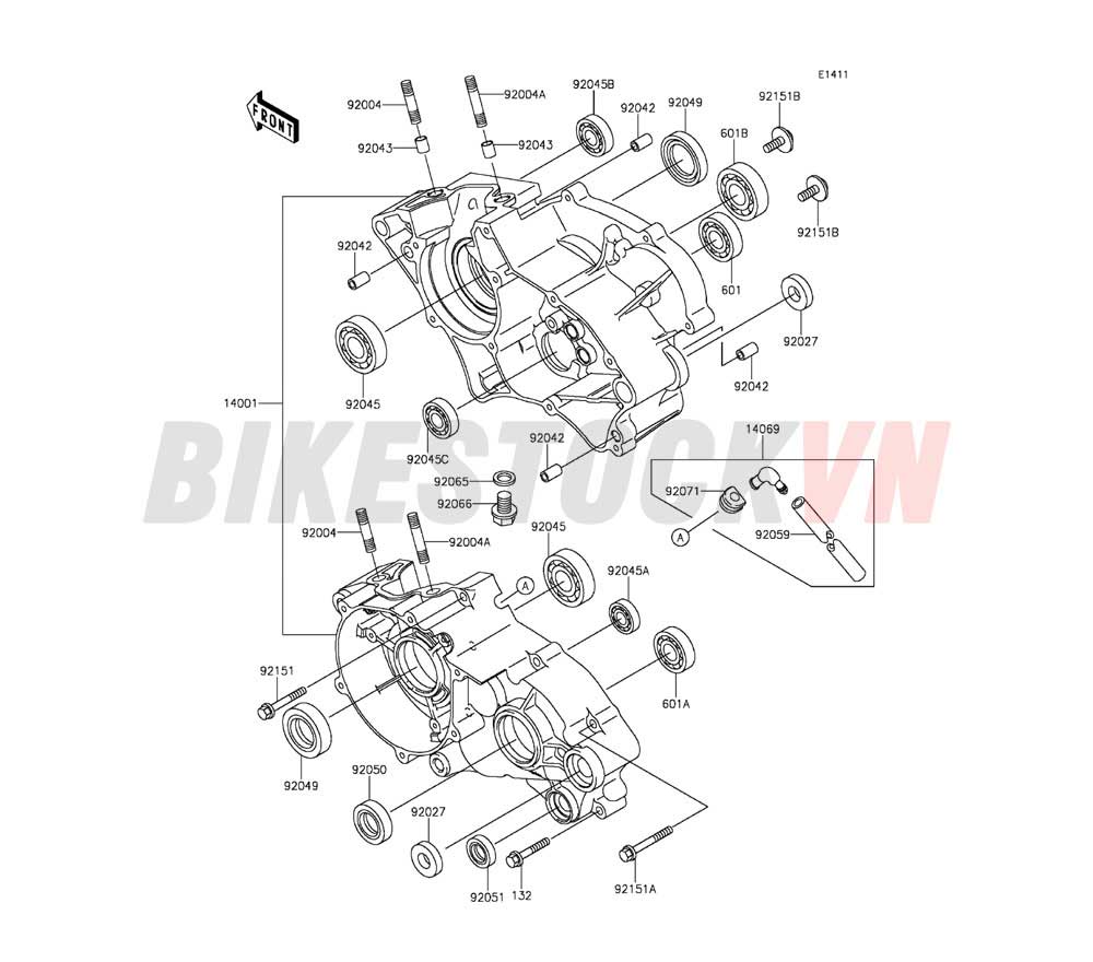 ENGINE CRANKCASE