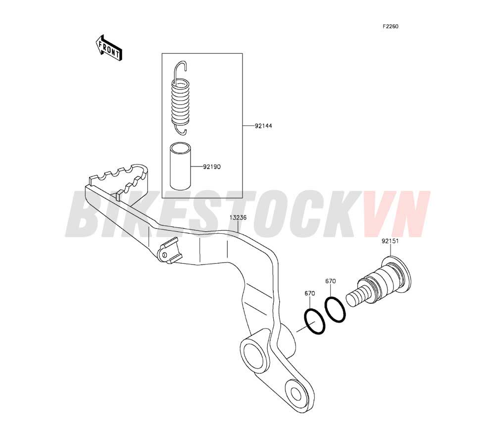 CHASSIS BRAKE PEDAL