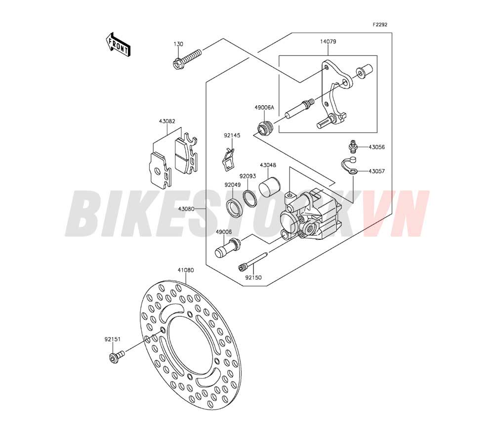 CHASSIS FRONT BRAKE