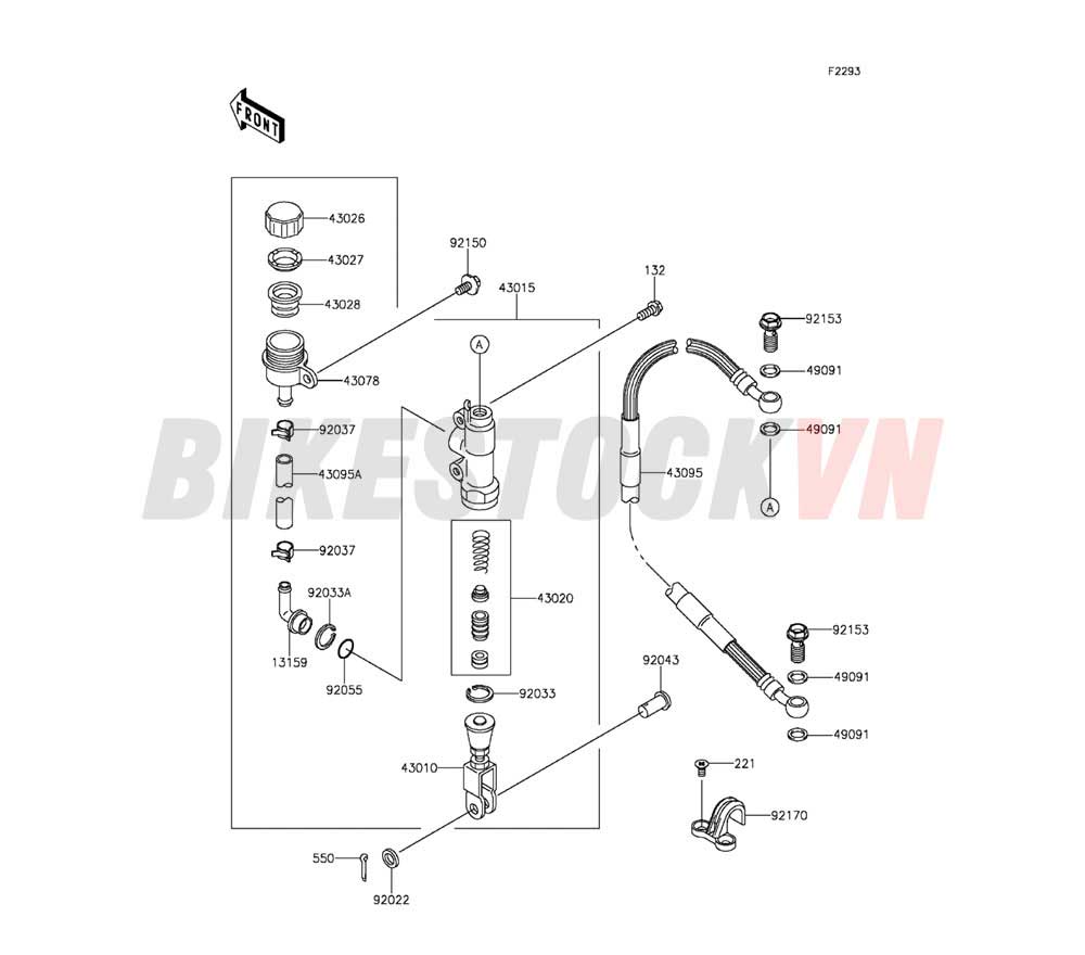 CHASSIS REAR MASTER CYLINDER