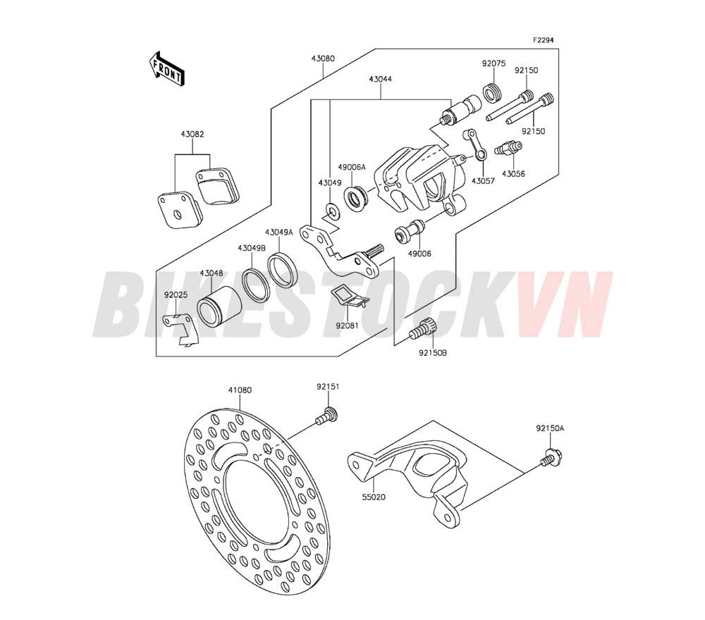 CHASSIS REAR BRAKE