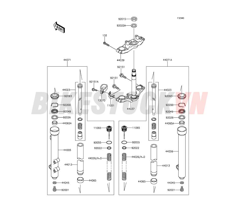 CHASSIS FRONT FORK