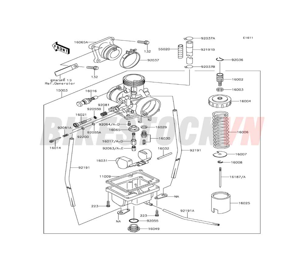 ENGINE CARBURETOR