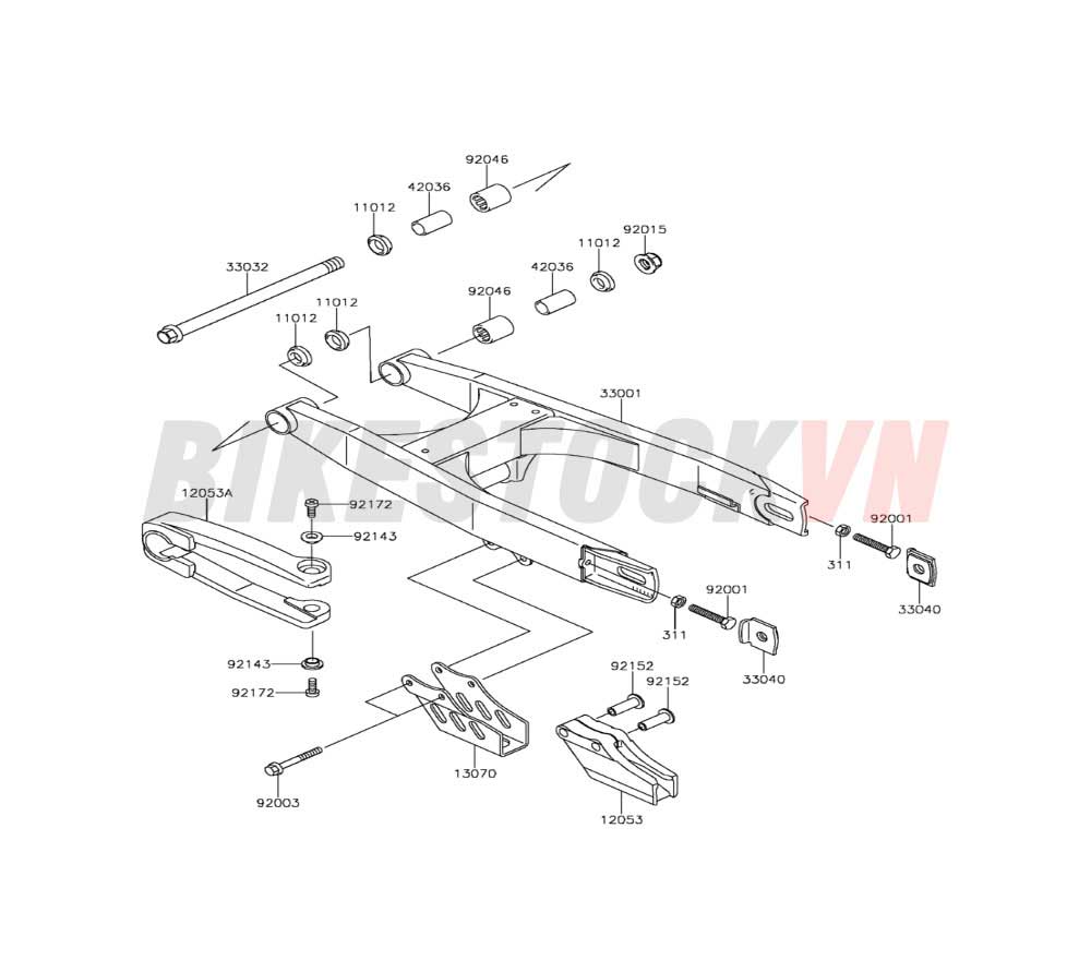 CHASSIS SWINGARM