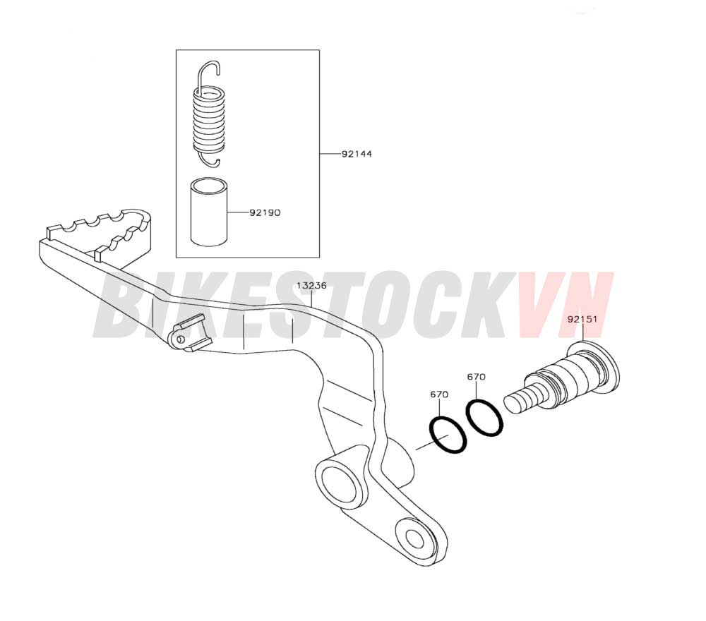 CHASSIS BRAKE PEDAL