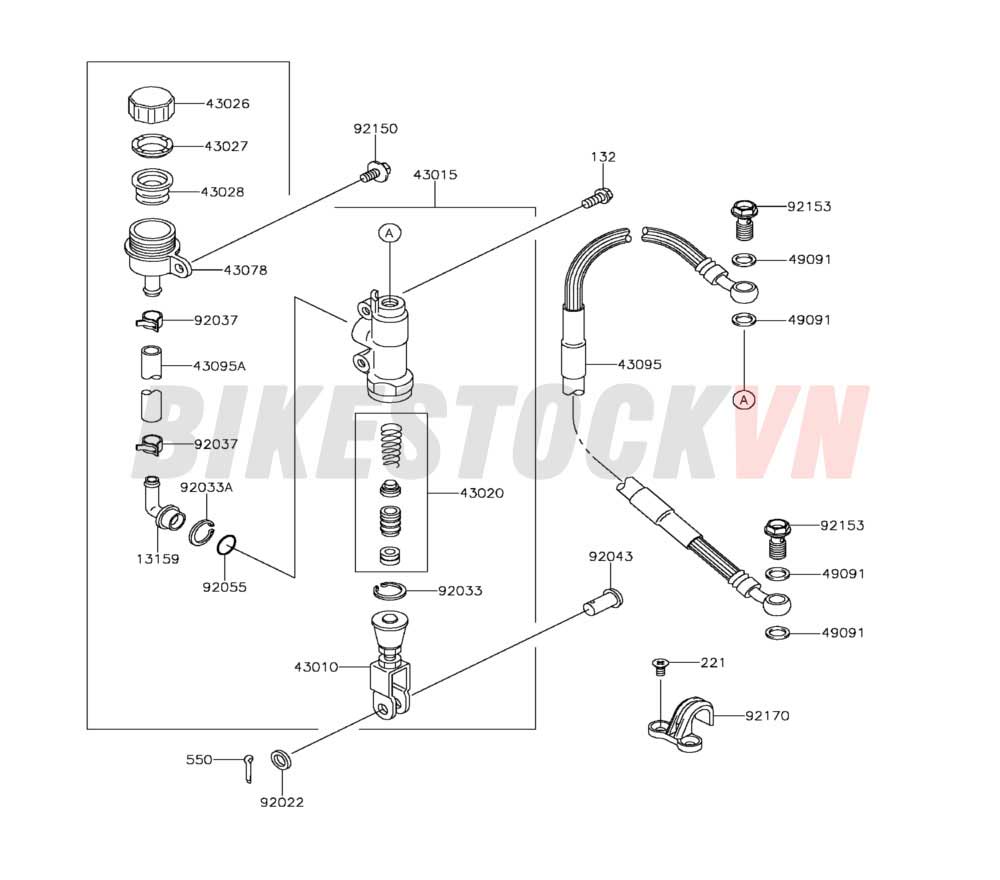 CHASSIS REAR MASTER CYLINDER