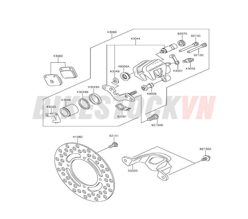 CHASSIS REAR BRAKE