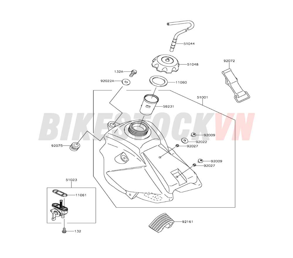 CHASSIS FUEL TANK