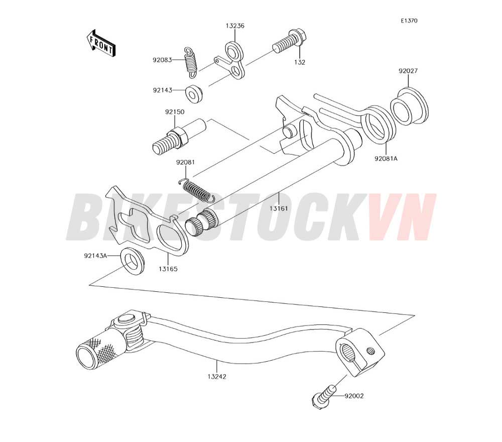 ENGINE GEAR CHANGE MECHANISM