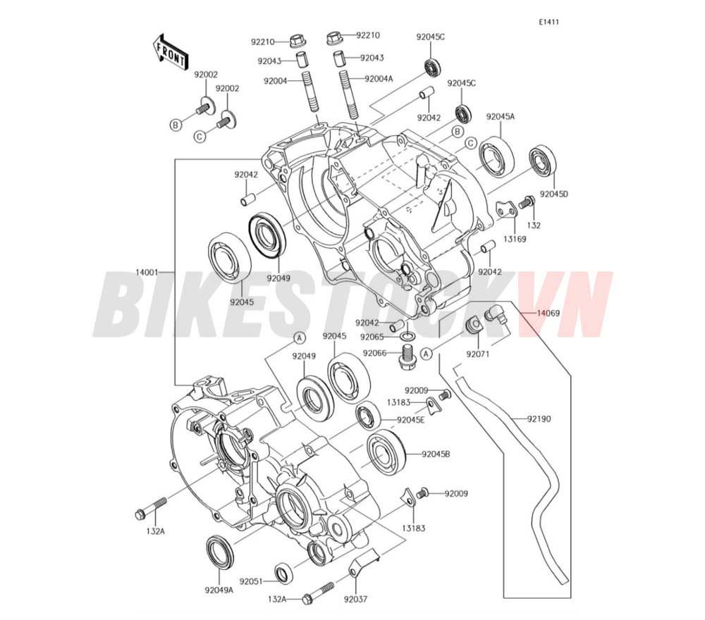 ENGINE CRANKCASE