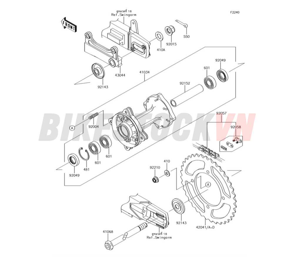 CHASSIS REAR HUB