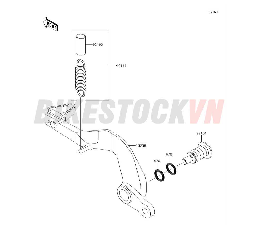 CHASSIS BRAKE PEDAL