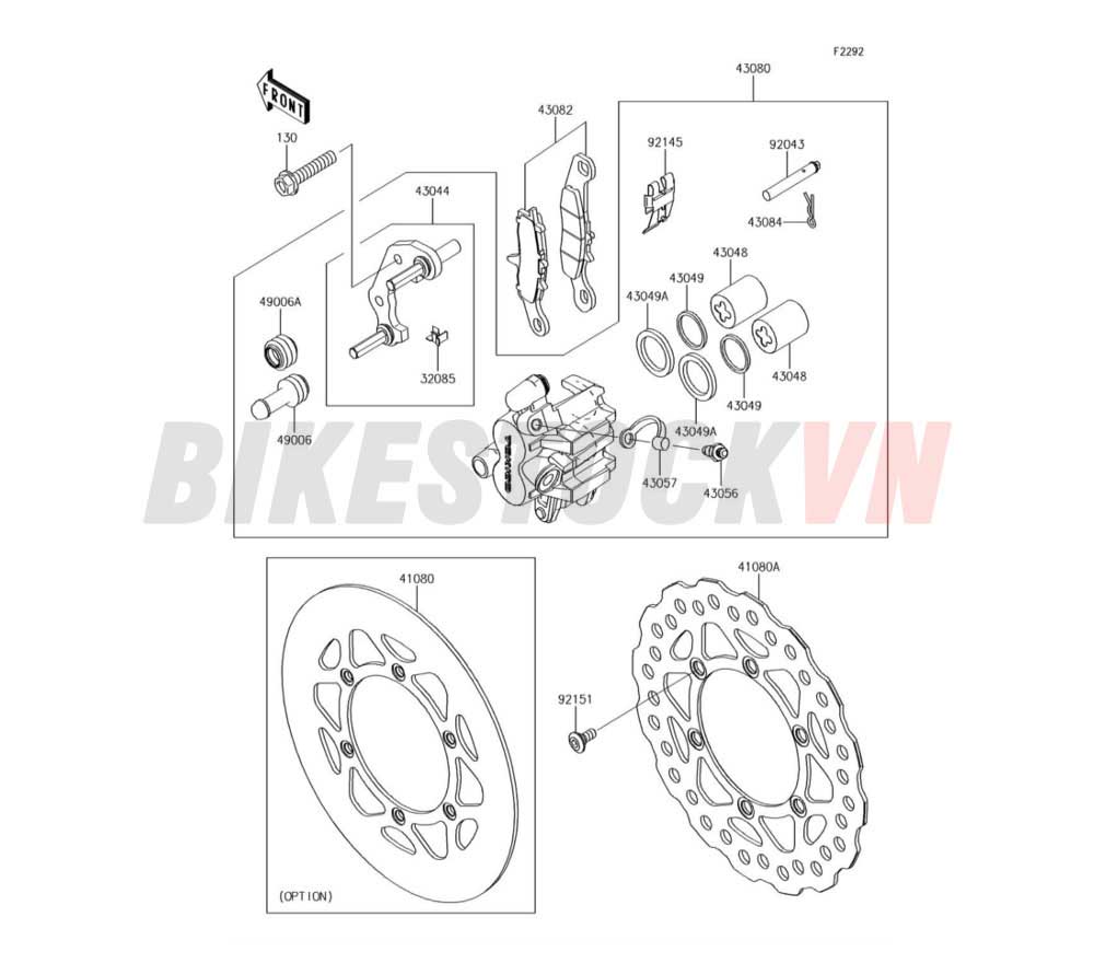 CHASSIS FRONT BRAKE