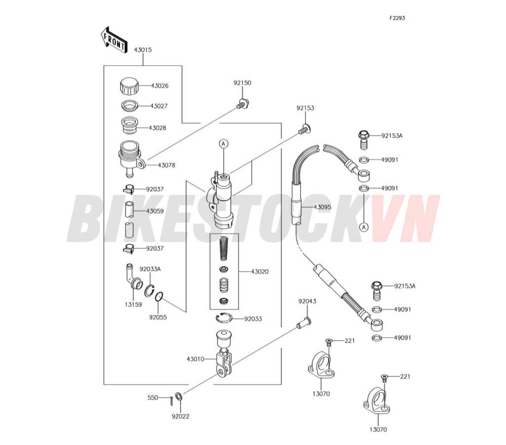 CHASSIS REAR MASTER CYLINDER