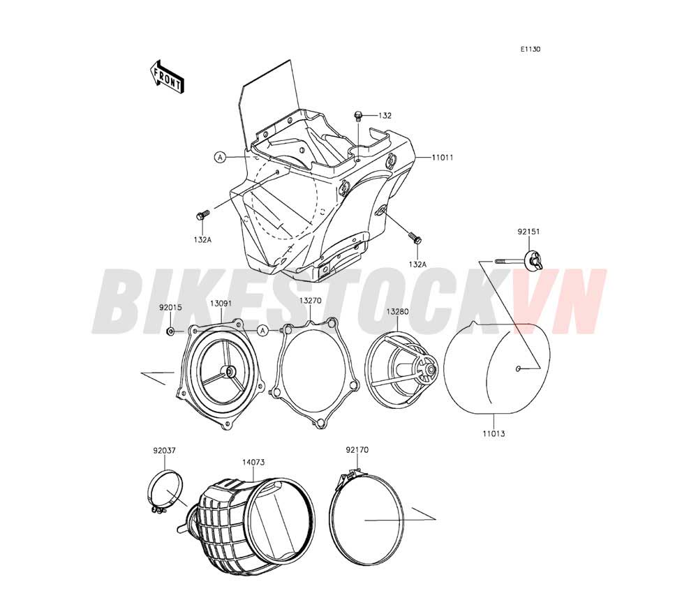 ENGINE AIR CLEANER