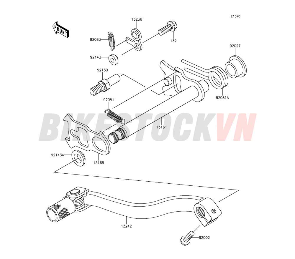 ENGINE GEAR CHANGE MECHANISM