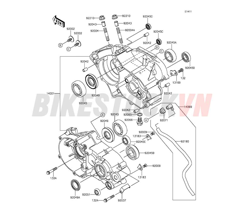 ENGINE CRANKCASE