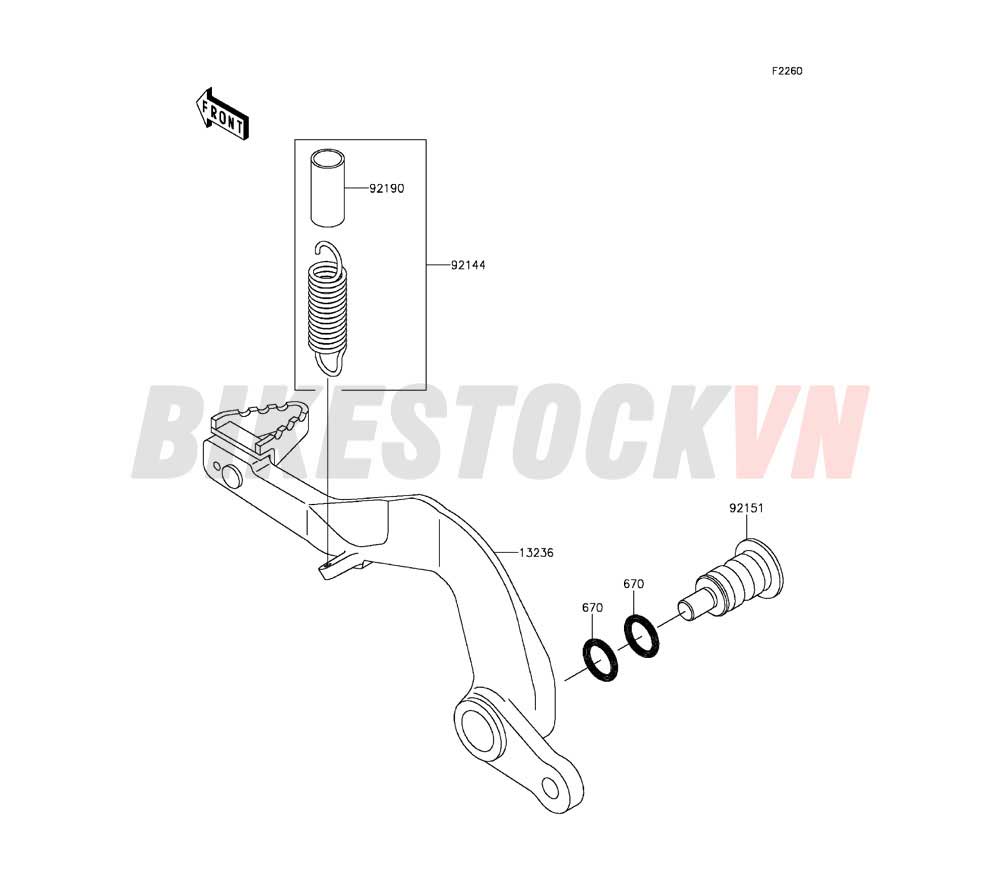 CHASSIS BRAKE PEDAL