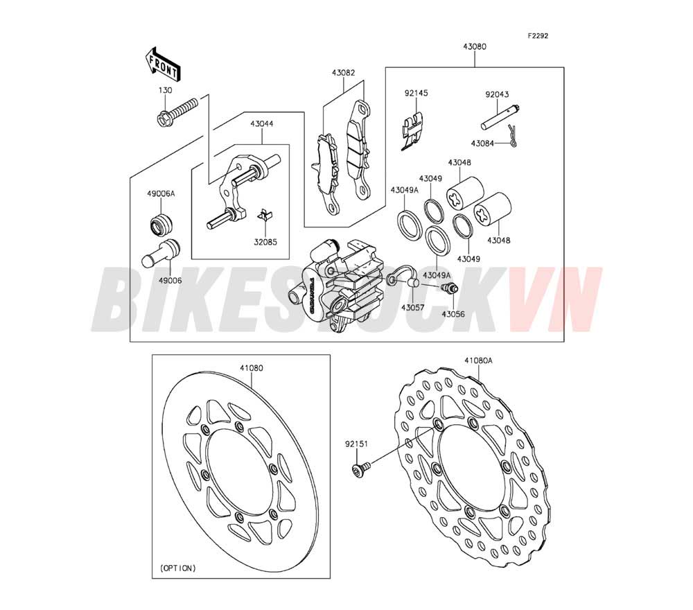 CHASSIS FRONT BRAKE