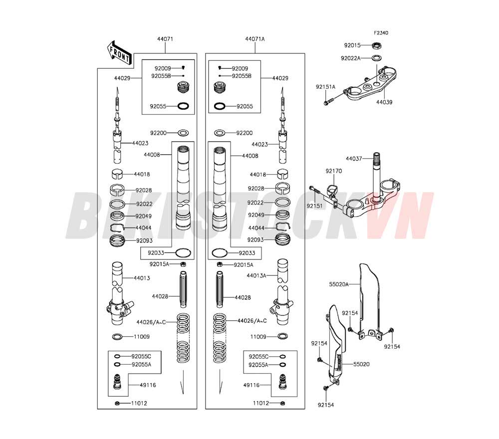 CHASSIS FRONT FORK