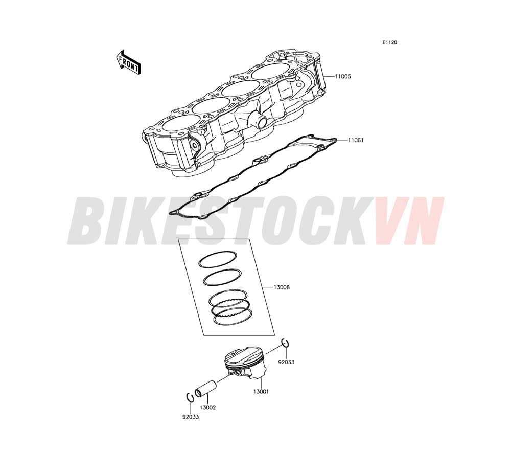 ENGINE CYLINDER PISTON(S)