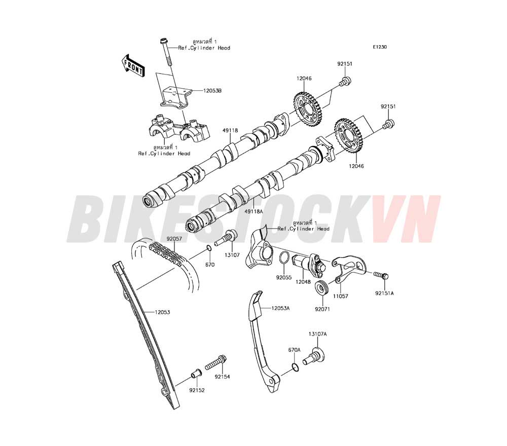 ENGINE CAMSHAFT(S) TENSIONER