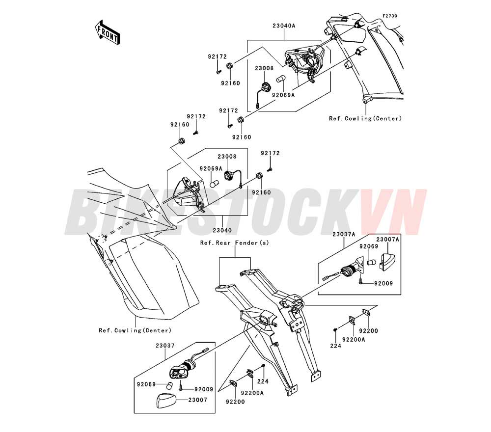 CHASSIS TURN SIGNALS