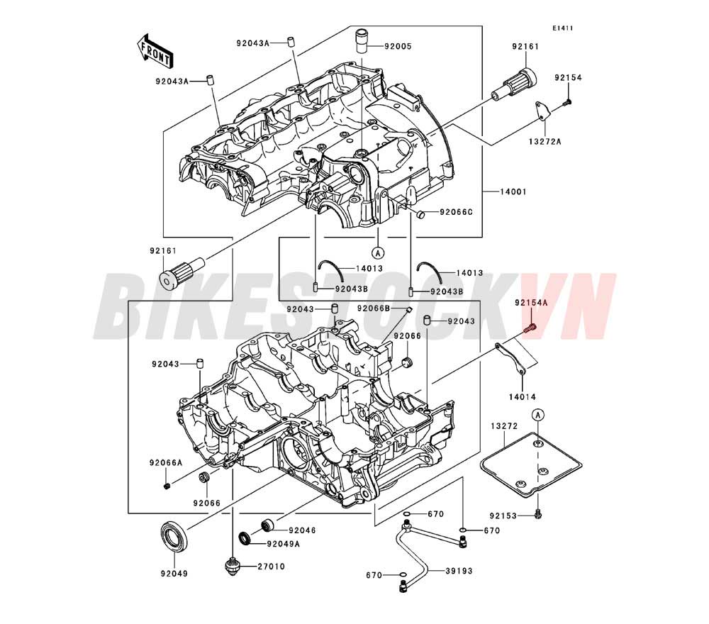 ENGINE CRANKCASE