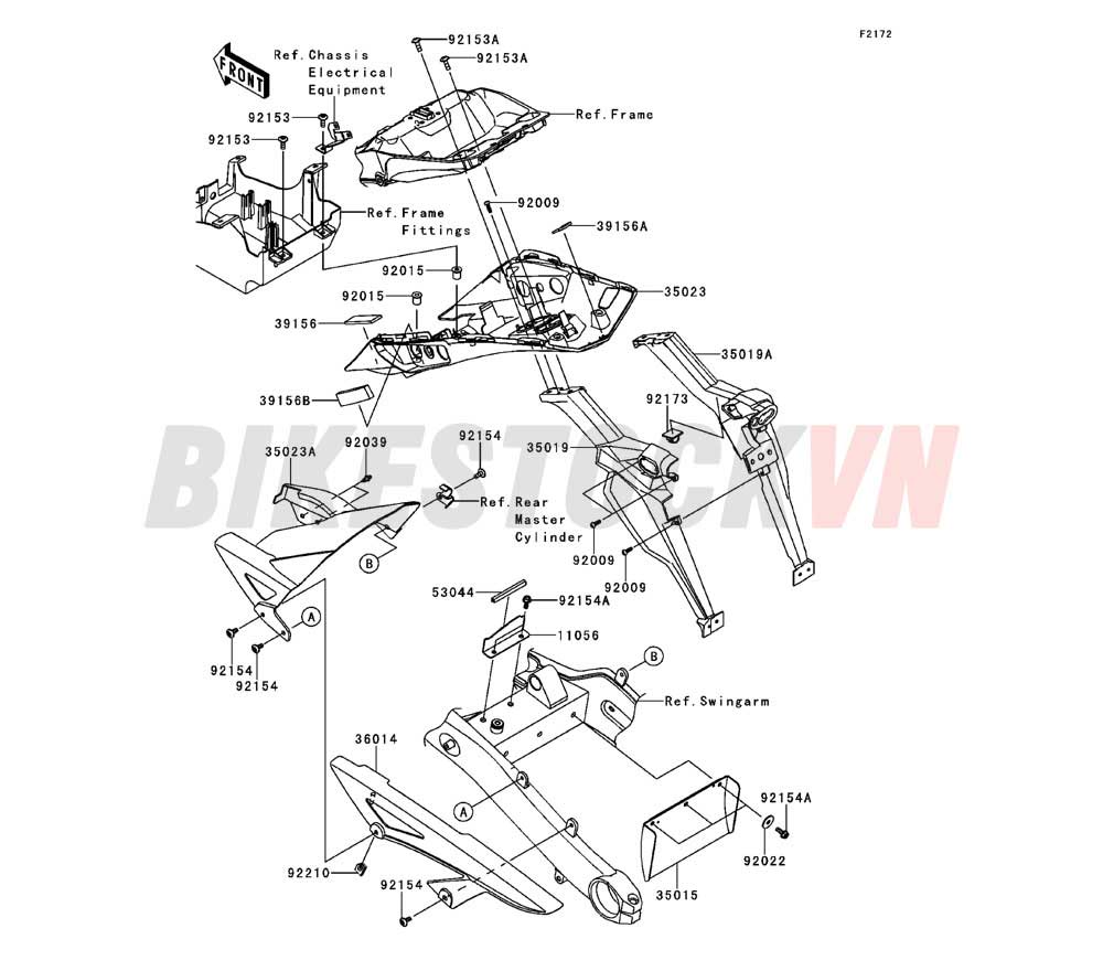 CHASSIS REAR FENDER(S)