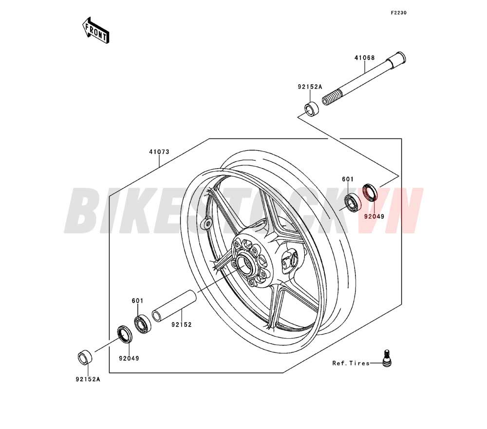 CHASSIS FRONT HUB