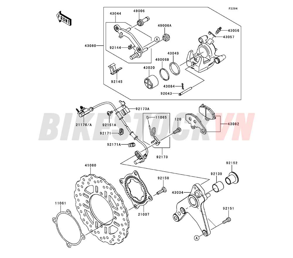 CHASSIS REAR BRAKE