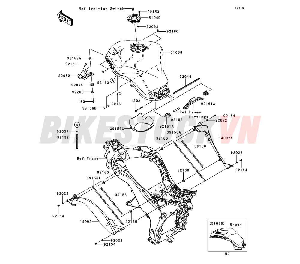 CHASSIS FUEL TANK