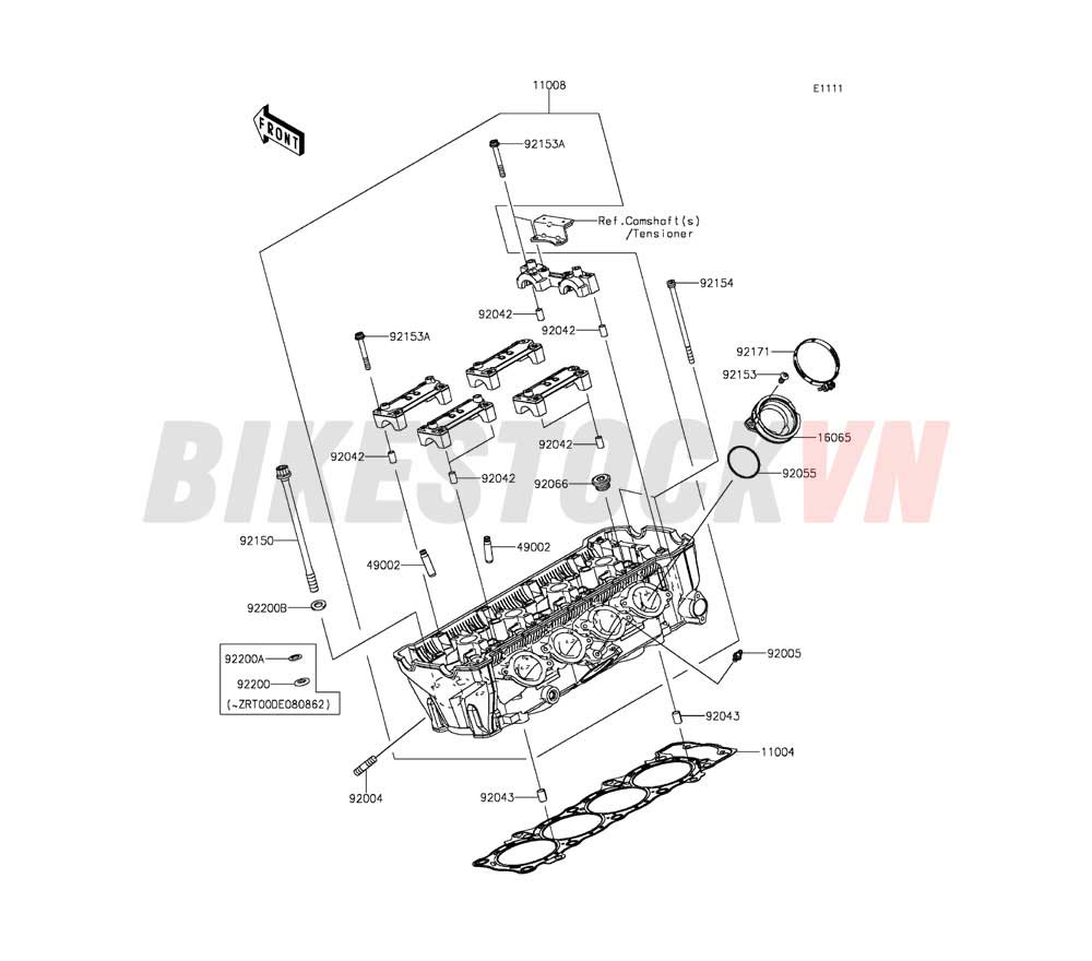 ENGINE CYLINDER HEAD