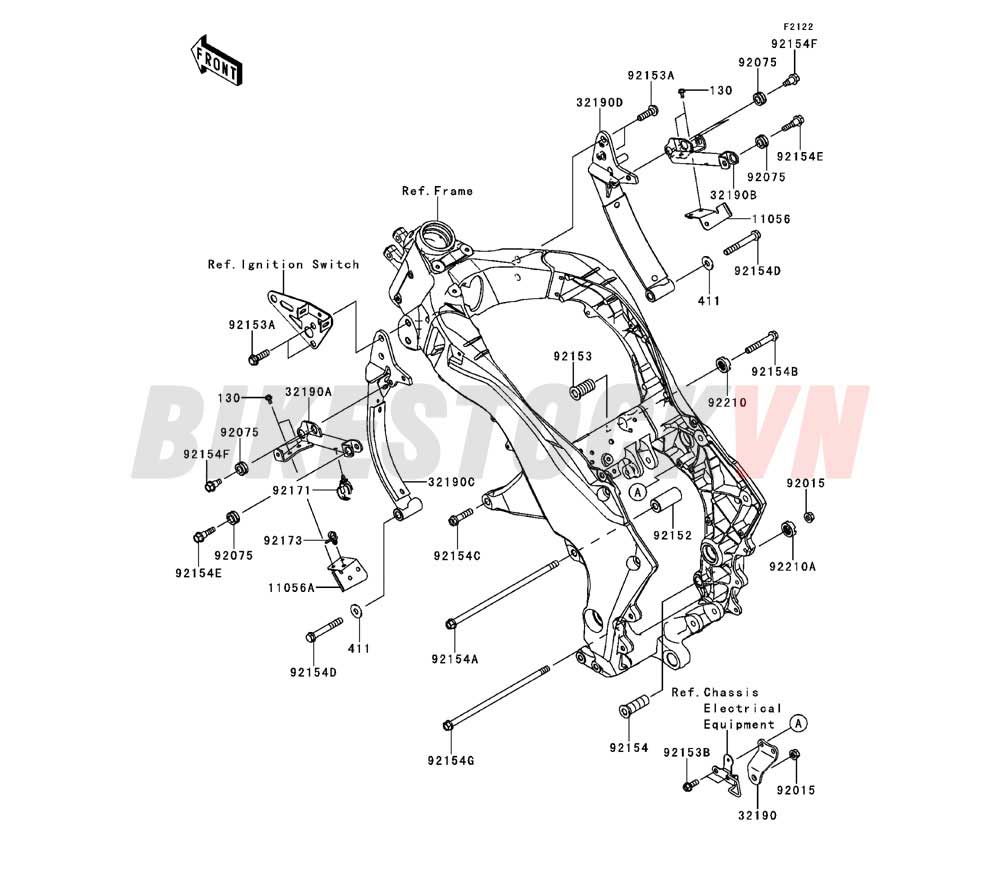 CHASSIS ENGINE MOUNT