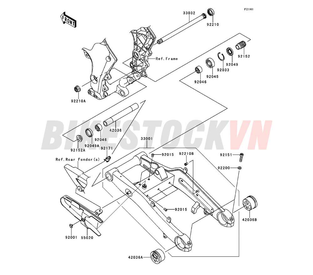 CHASSIS SWINGARM