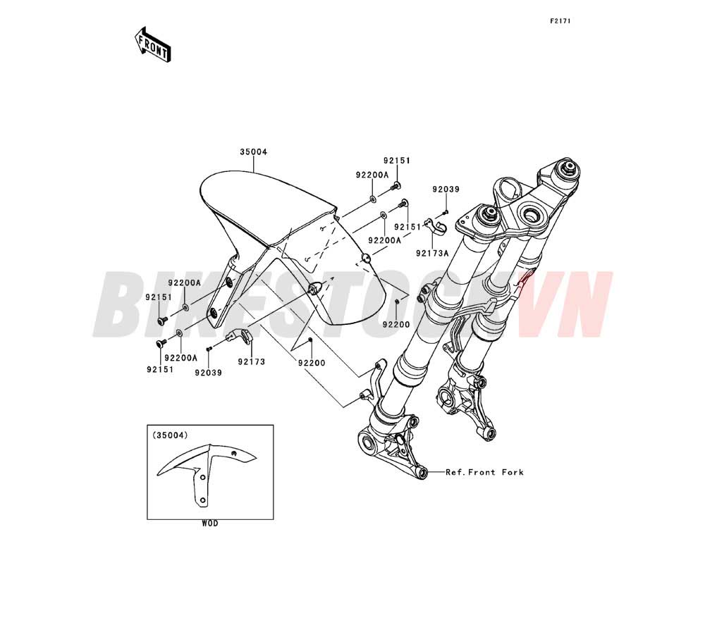 CHASSIS FRONT FENDER(S)