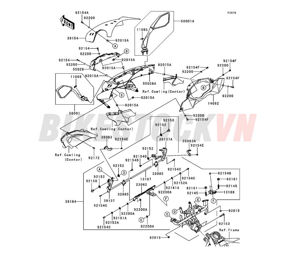 CHASSIS COWLING (UPPER)