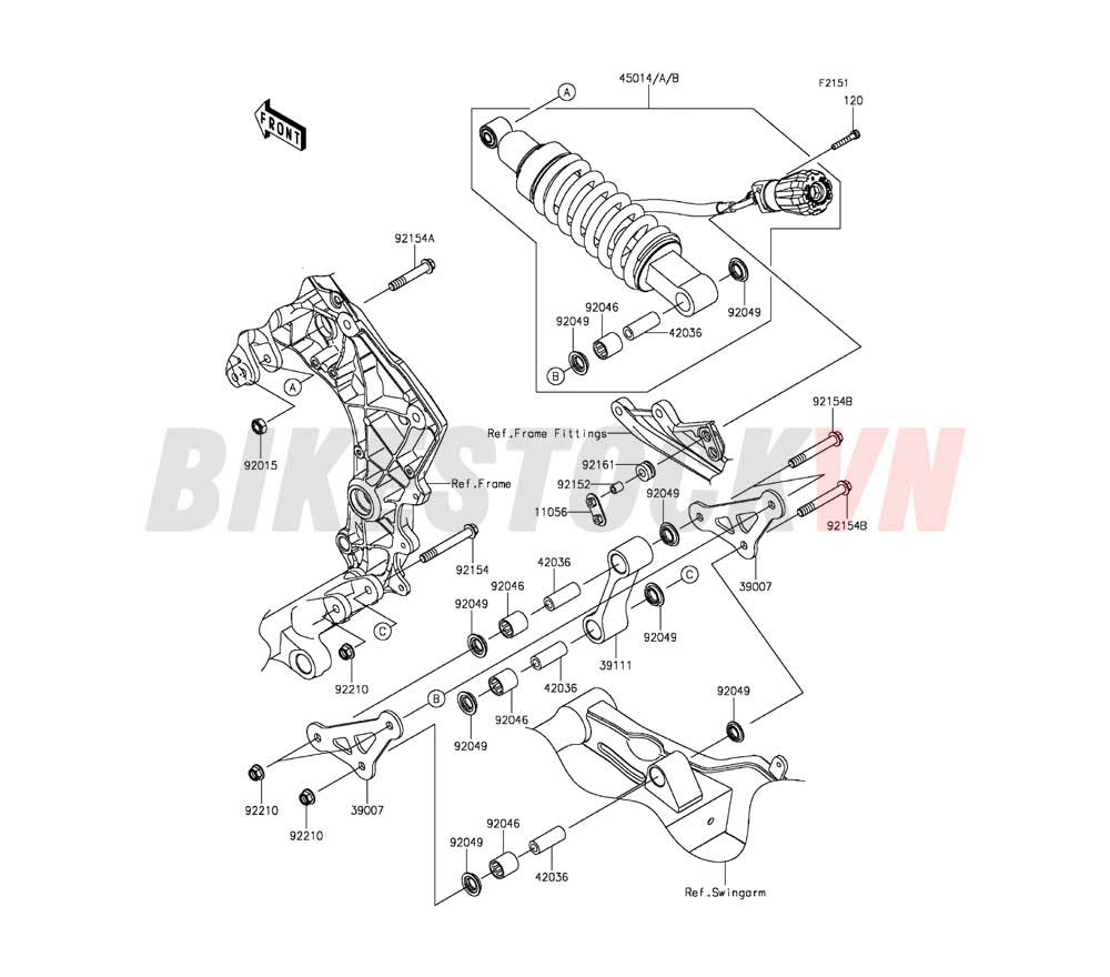 CHASSIS SUSPENSION SHOCK ABSORBER