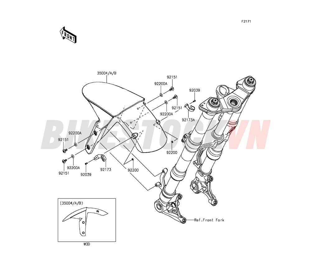 CHASSIS FRONT FENDER(S)