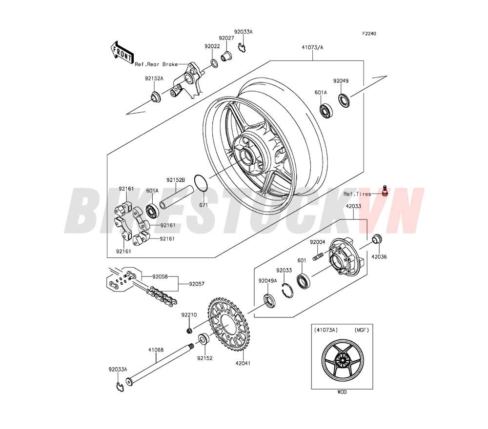 CHASSIS REAR HUB