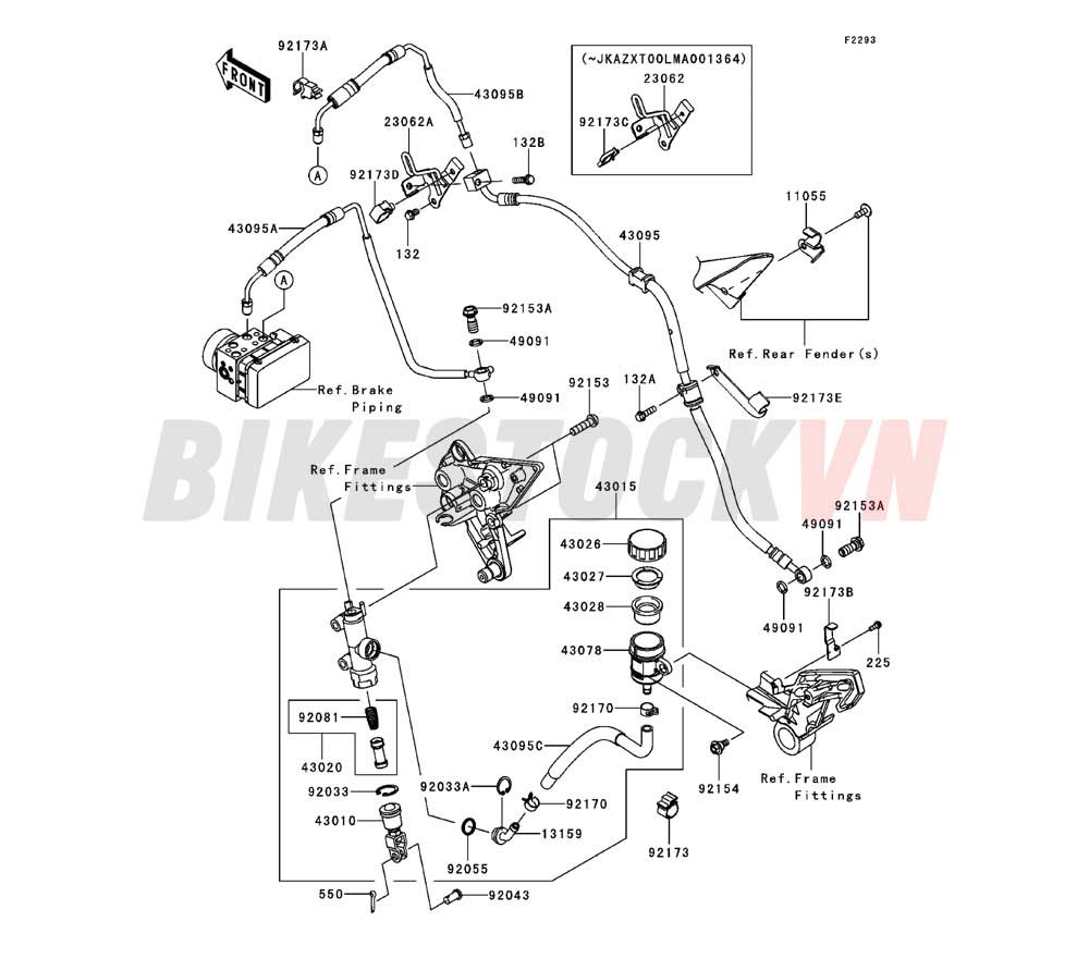 CHASSIS REAR MASTER CYLINDER