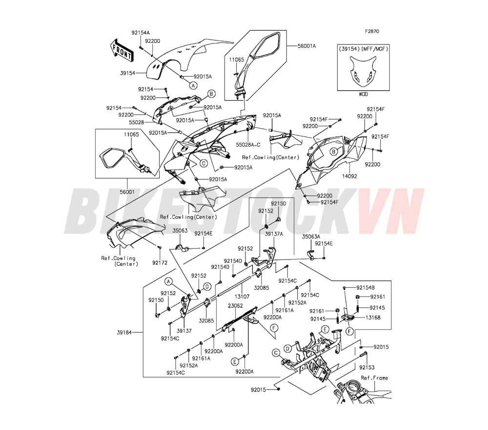 CHASSIS COWLING(UPPER)